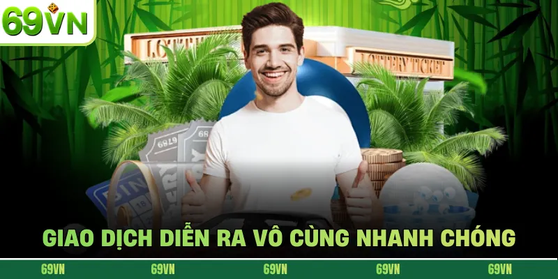 Giao dịch diễn ra vô cùng nhanh chóng