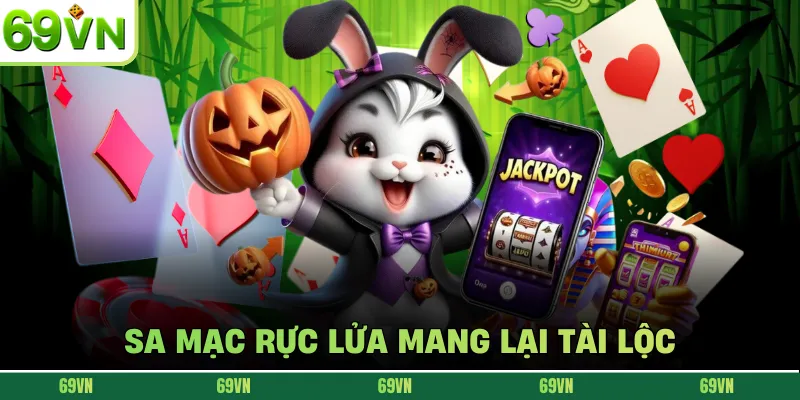 Sa mạc rực lửa mang lại tài lộc